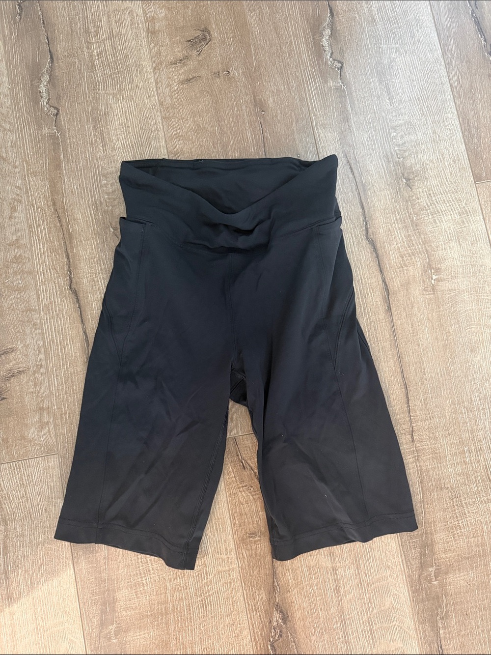 Lulu Lemon High-Waist Black Women's Bike Shorts